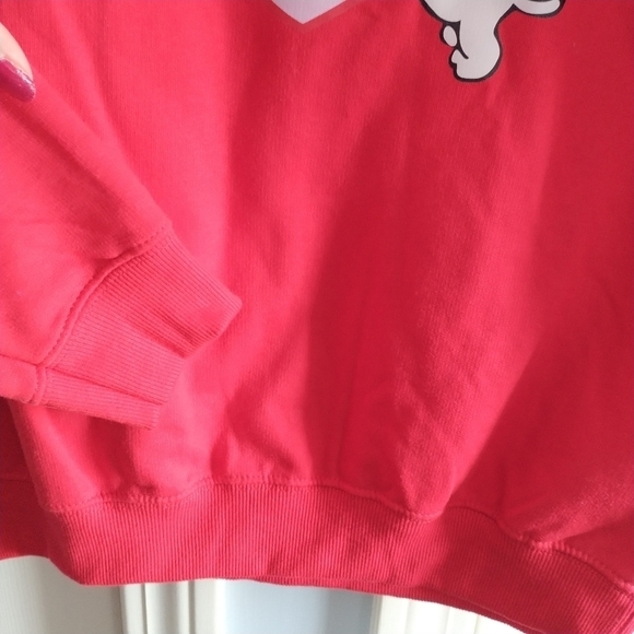 Gildan Betty Boop Red Vintage Sweatshirt M - Picture 6 of 7